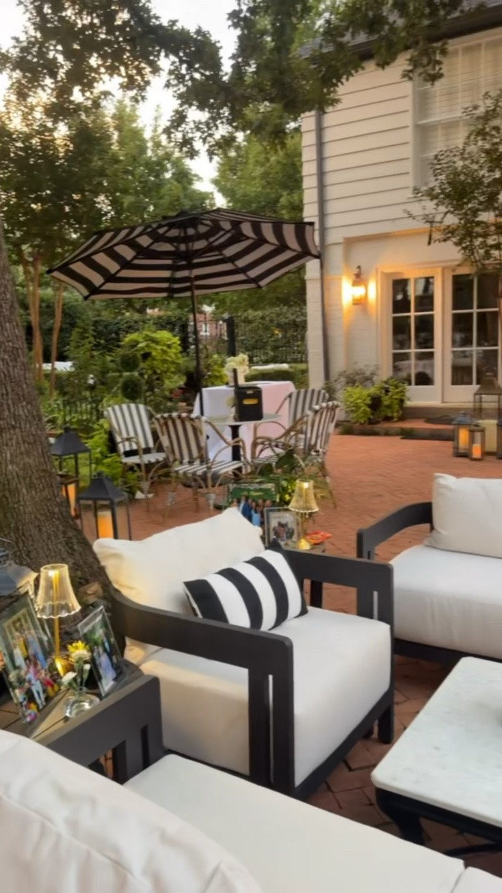 My mom’s black and white backyard birthday party 🖤 furniture from Frontgate (with a couple of Amazon accents)

#LTKSaleAlert #LTKdayinmylife #LTKHome