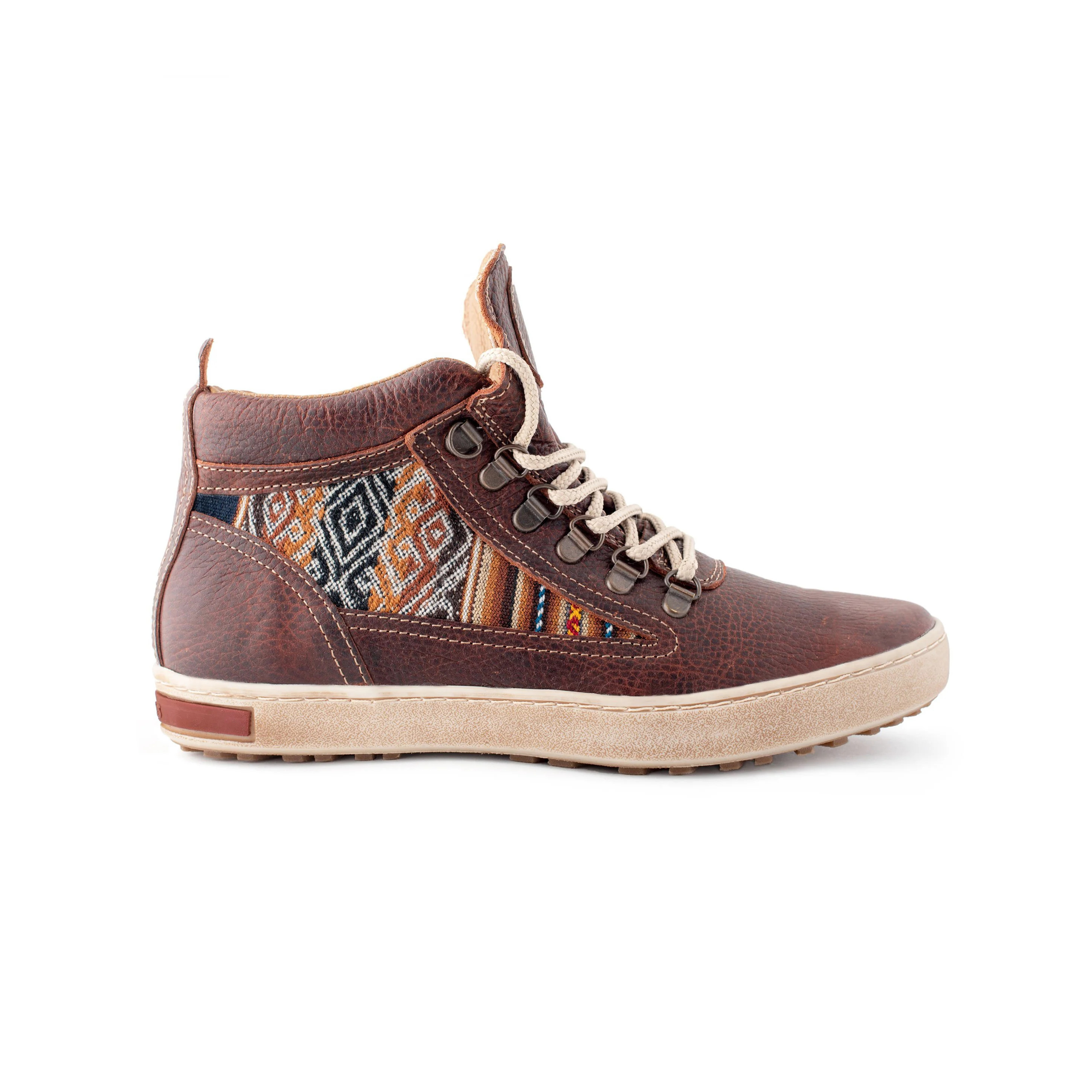 Brown Leather Camping Boot Shoe I Inkkas Footwear | Inkkas