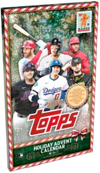 2025 Topps Holiday Baseball Advent Calendar | DICK'S Sporting Goods