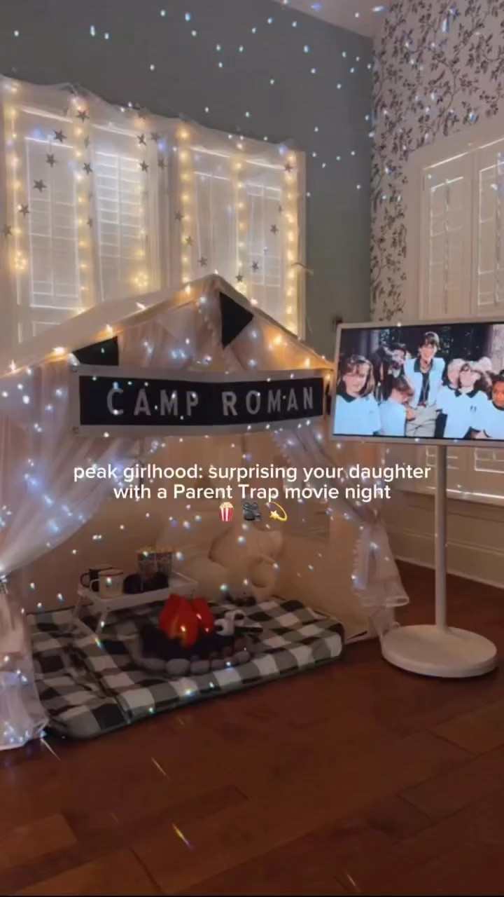 Creating the coziest atmosphere to watch the parent trap! Movie night easentials from Amazon. 

#LTKKids #LTKmomlife