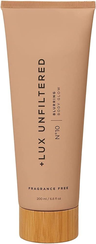 + Lux Unfiltered N°10 Blurring Body Glow (Fragrance Free) - Blurs Imperfections - Washable - Ins... | Amazon (US)