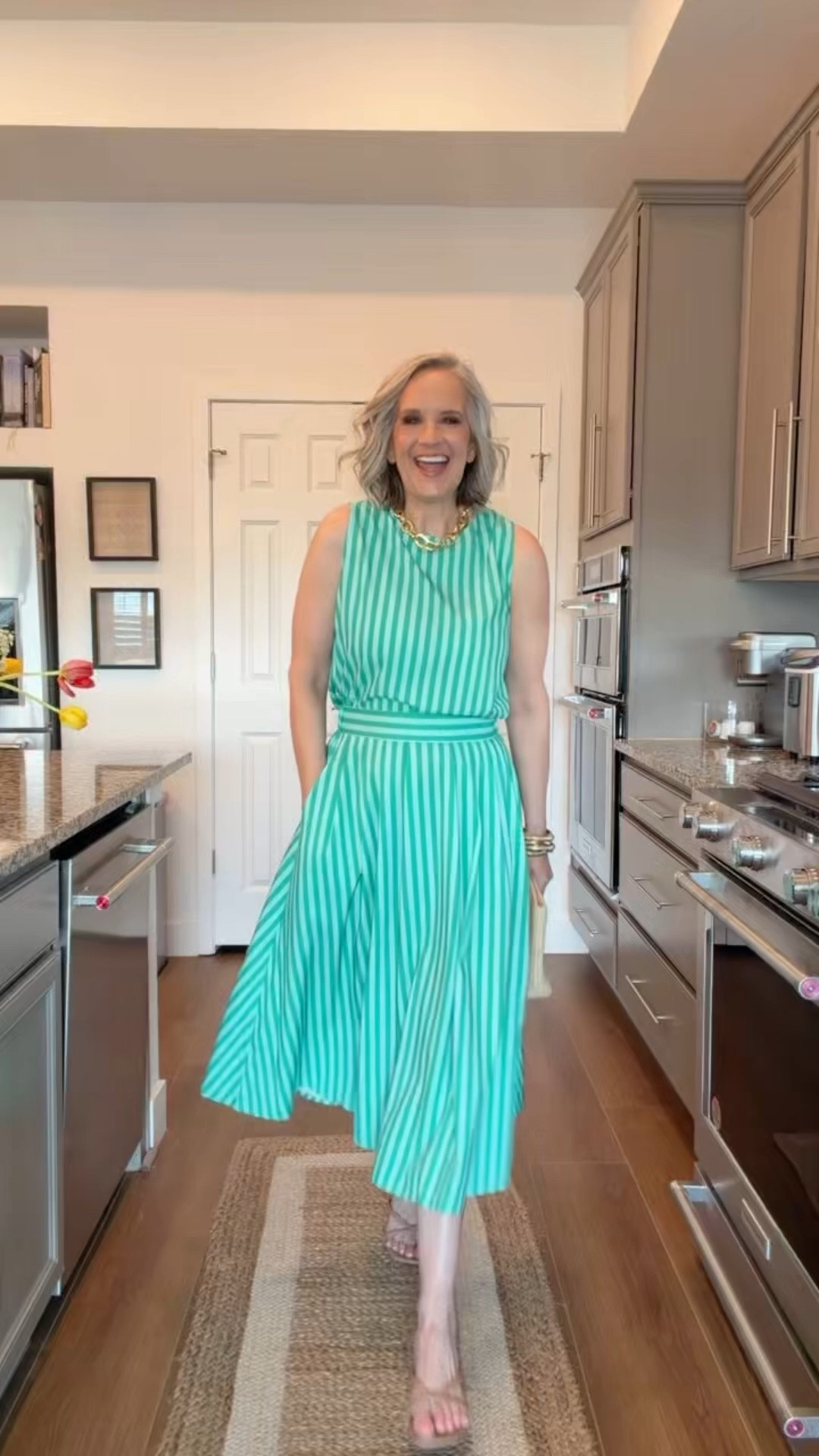 A set that increases its price per wear because it looks just as cute as separates👏🏻

Wearing a M

Amazon, over 50, midlife style, midi skirt, striped set, summer style, elevated chic, pleated skirt, light denim, white tee

#LTKootd #LTKOver40 #LTKSaleAlert