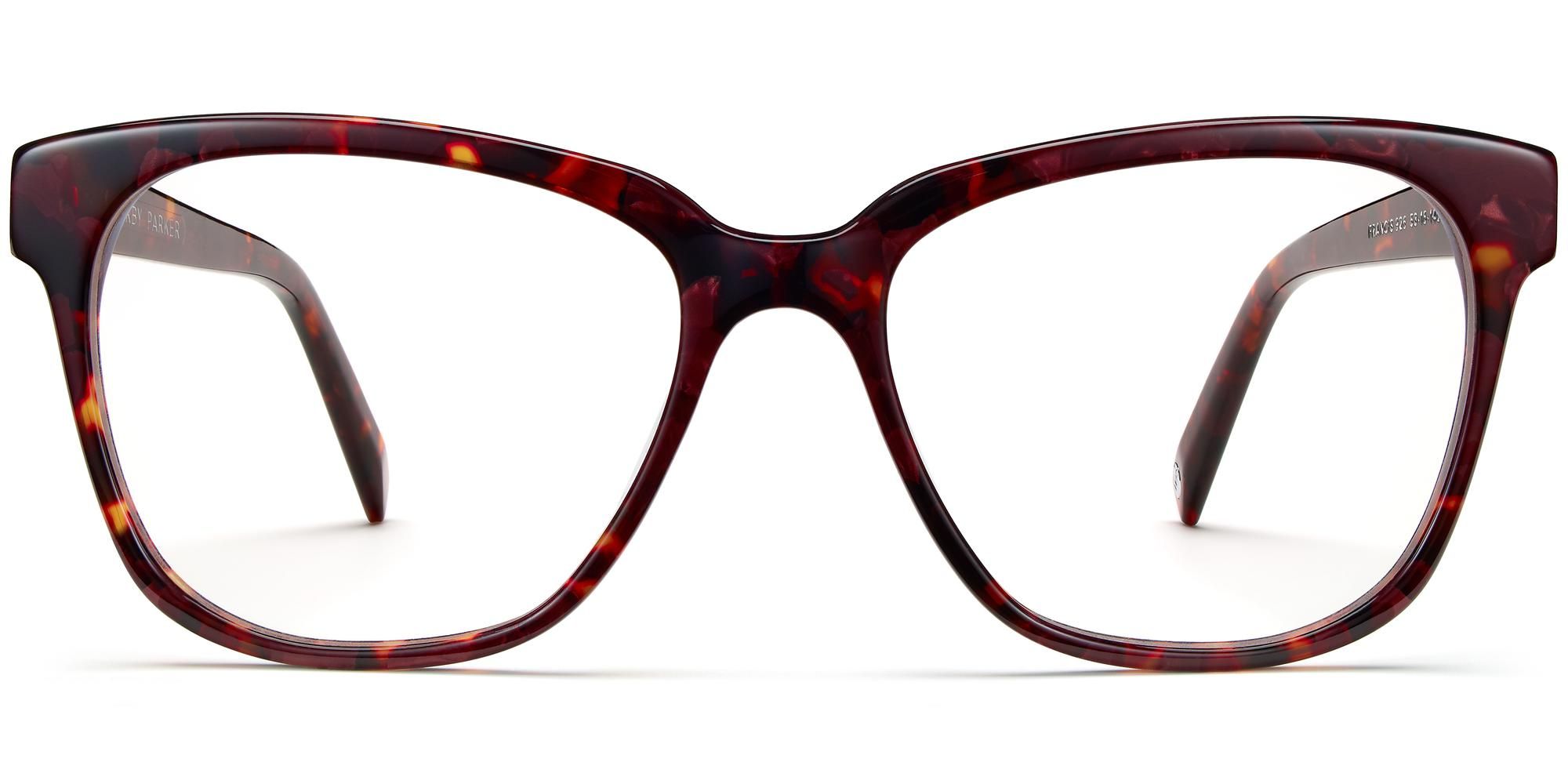 Francis Eyeglasses in Fig Tortoise for Women | Warby Parker