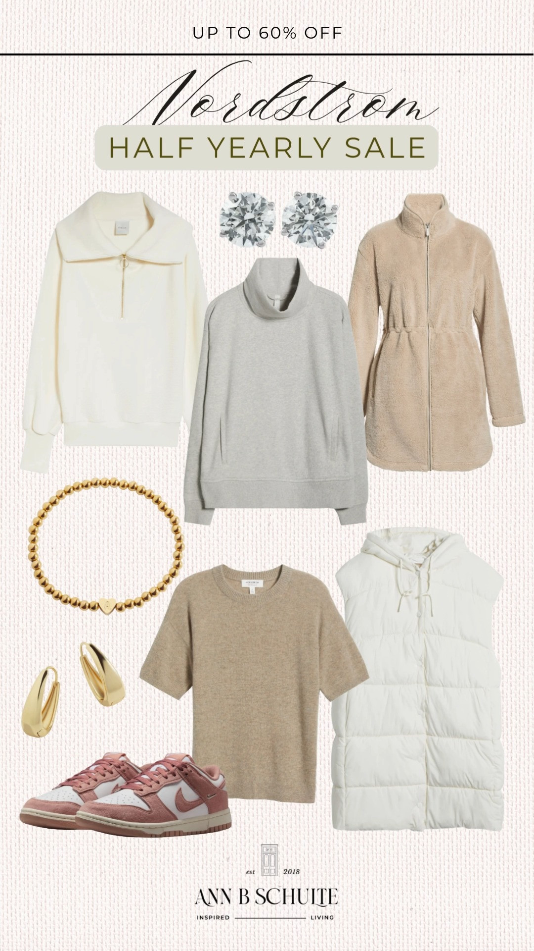 Nordstrom’s Half Yearly Sale is here with up to 60% off and endless style moments waiting to happen. Closet refresh season starts now. ✨🛍️❄️ #Nordstrom #HalfYearlySale #LTKSale #WinterStyle #FashionFinds #OOTD #LTKHoliday #WardrobeRefresh #StyleInspo #LTKFashion 

 #LTKootd #LTKSaleAlert