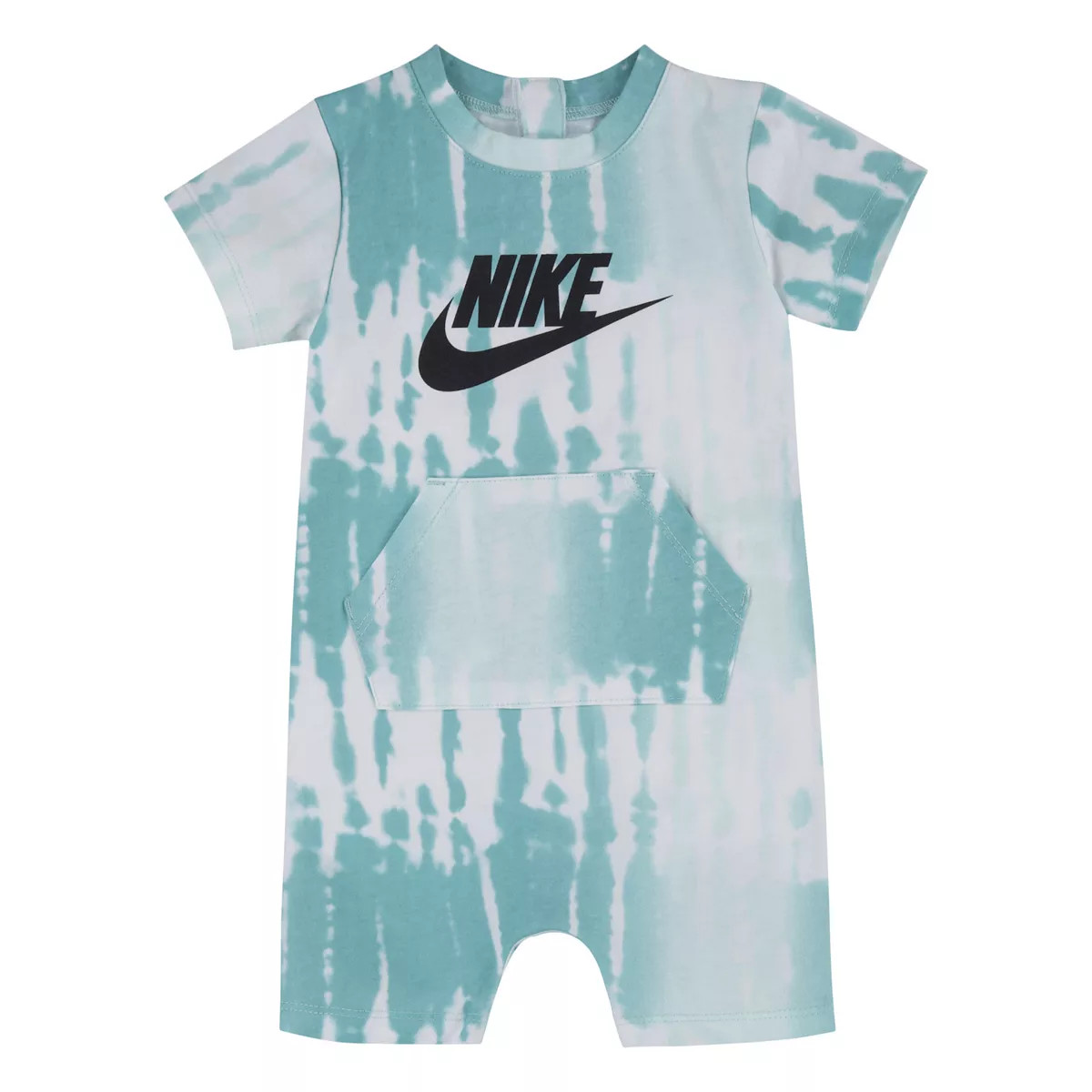 Baby Boy Nike Tie-Dye Graphic Romper | Kohl's