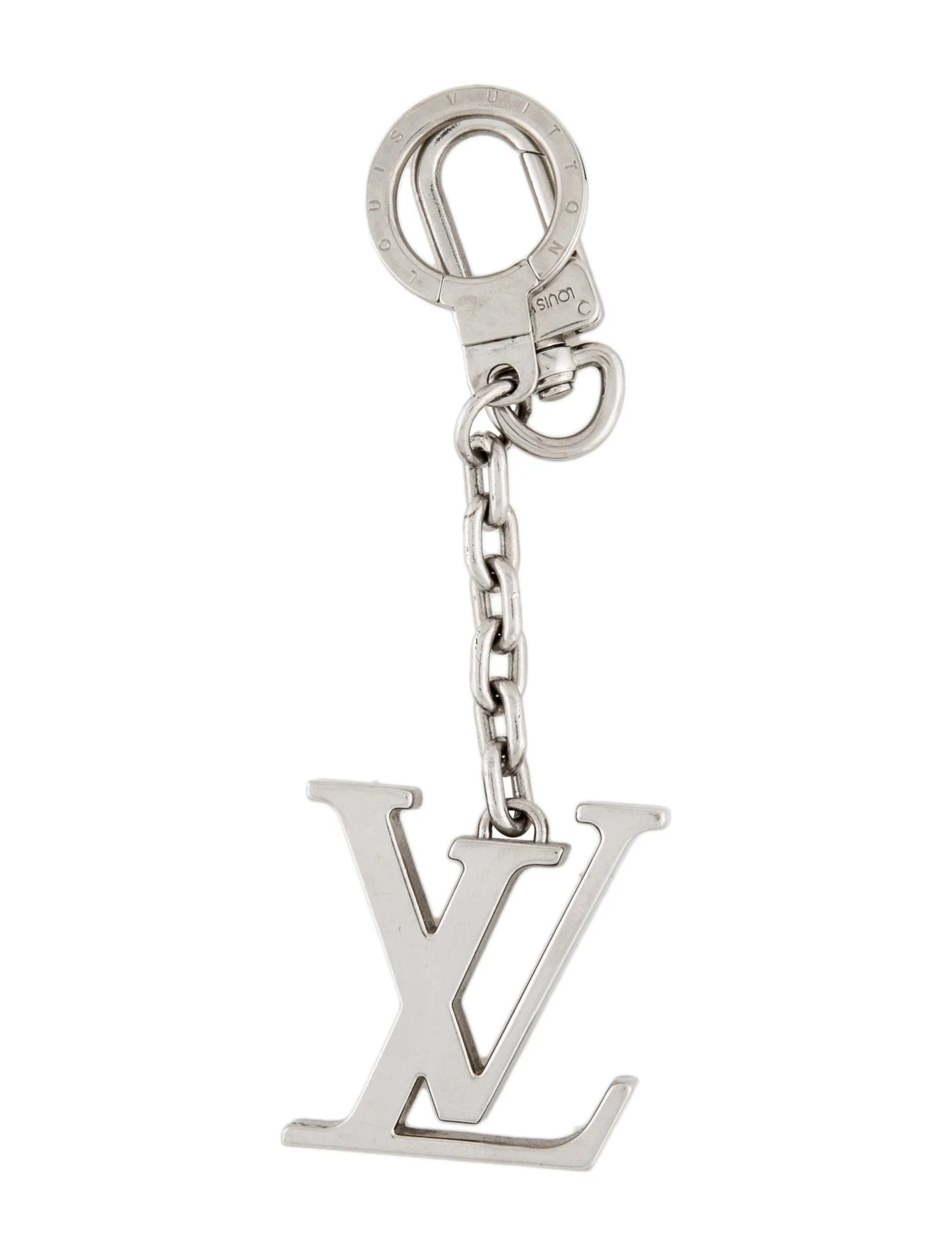 LV Initials Bag Charm & Key Holder | The RealReal