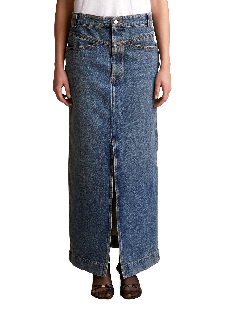 Women's Neer Denim Maxi Skirt - Banning - Size 28 | Saks Fifth Avenue