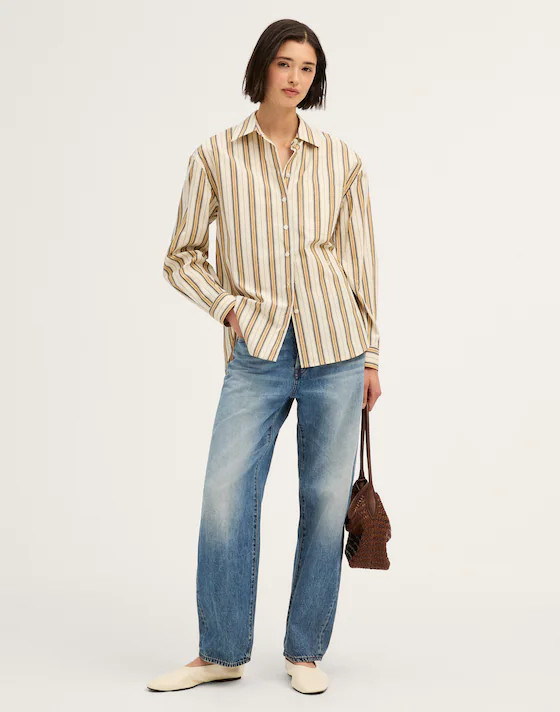 The Easy Shirt in Poplin | Madewell