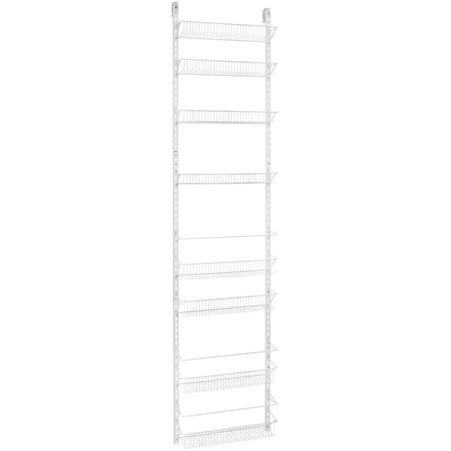 Closetmaid 8-Tier All-Ages Wire Wall and Door Rack, White | Walmart (US)