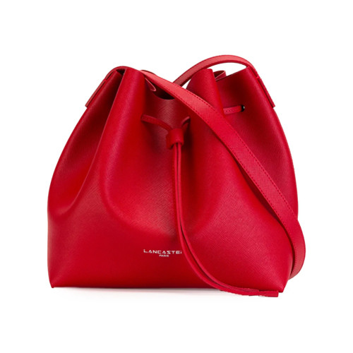 Lancaster logo print shoulder bag - Red | Farfetch EU