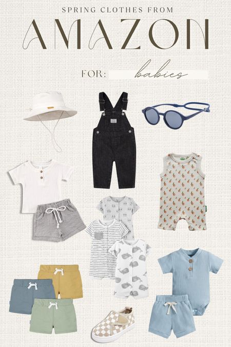 Spring clothes for baby boys from Amazon! 

#LTKstyletip #LTKSeasonal #LTKbaby