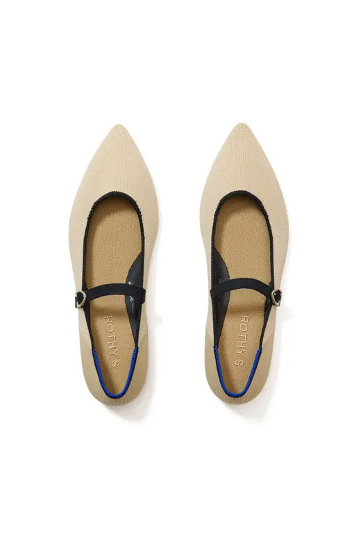 Rothy's The Point Mary Jane II in Sandstone at Nordstrom, Size 11 | Nordstrom