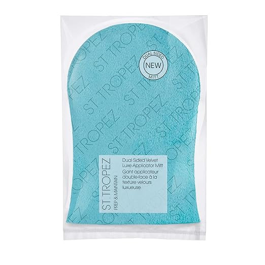 St.Tropez Double-Sided Luxe Velvet Applicator Mitt, Soft Self Tanning Mitt for a Flawless Finish,... | Amazon (US)