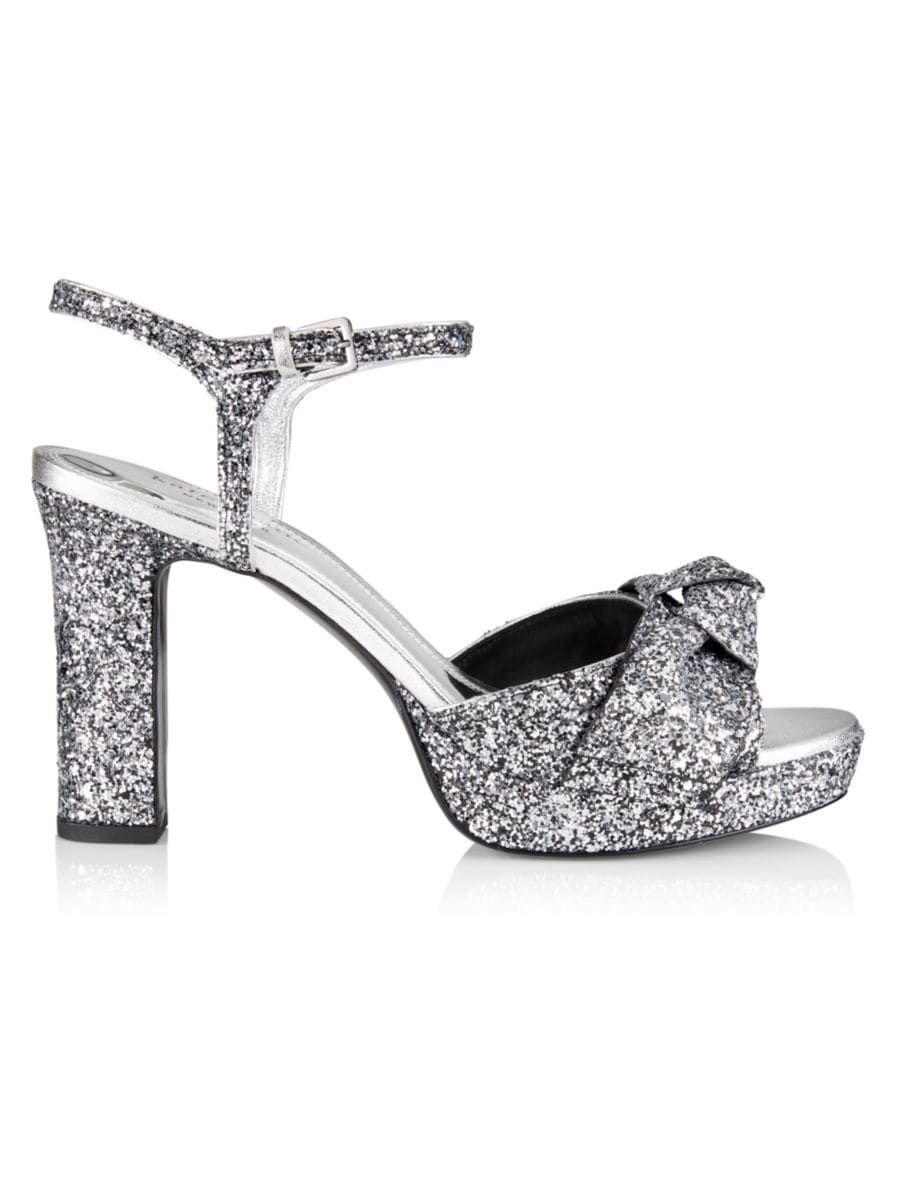 Miya Glitter Ankle-Strap Sandals | Saks Fifth Avenue