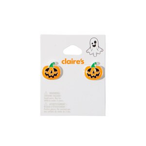 Claire's Halloween Pumpkin Earrings | CVS