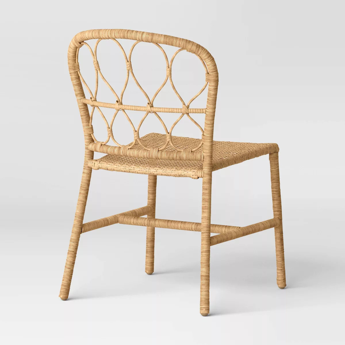 Britanna 4pc Patio Stackable Dining Chairs Beige - Threshold™ | Target