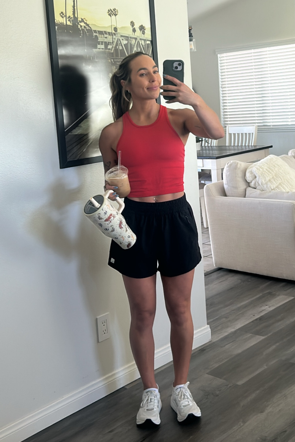 Small in top & bottom 