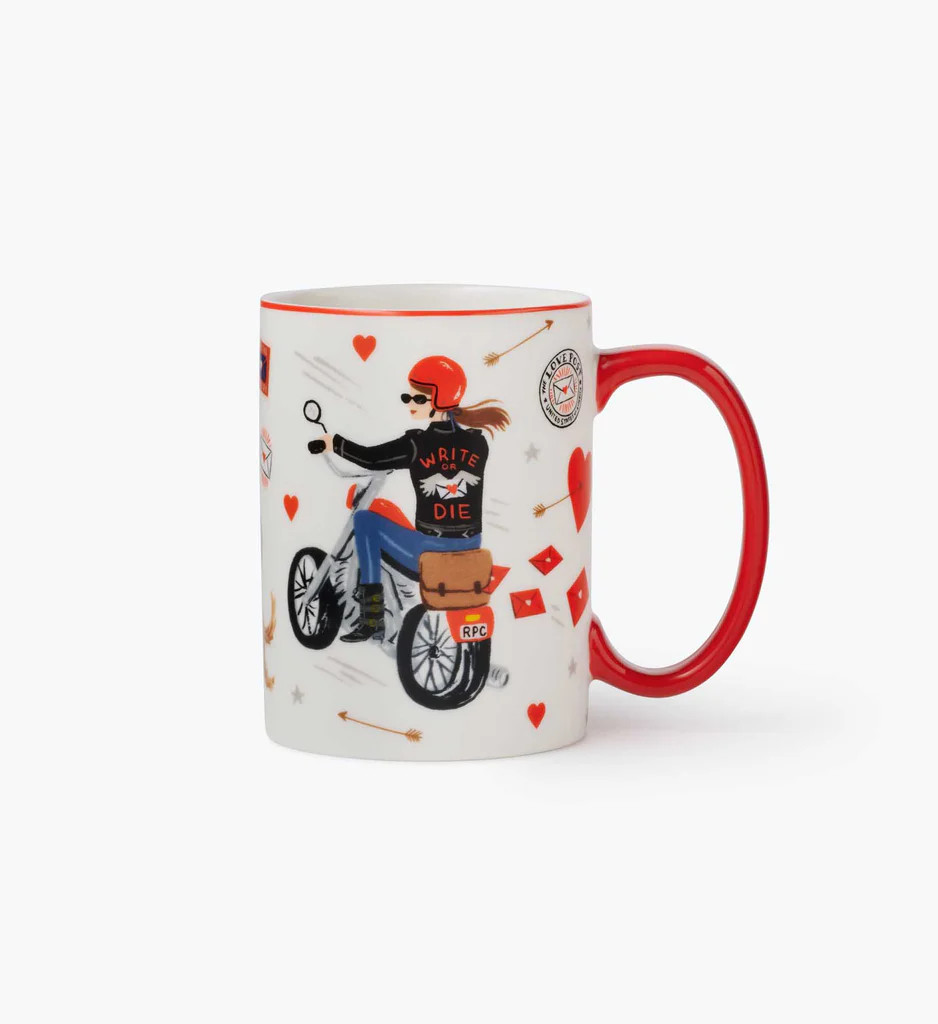 Porcelain Mug - Write or Die | Rifle Paper Co.