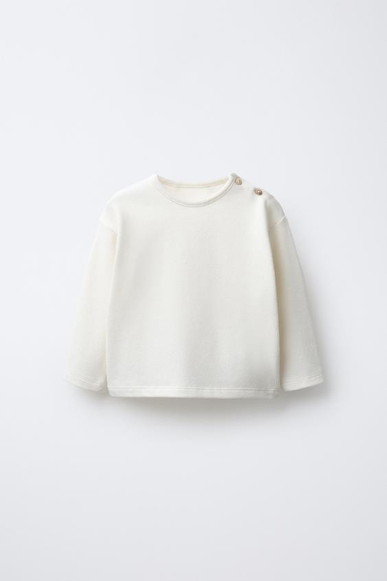 WARM PLAIN T-SHIRT | Zara US