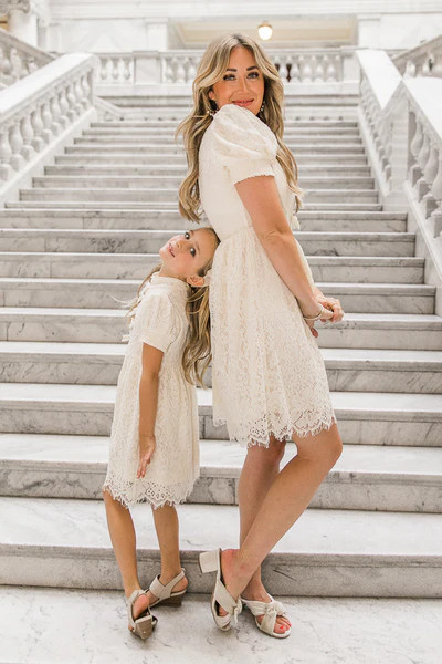 Mini Duchess Dress in Ivory | Ivy City Co