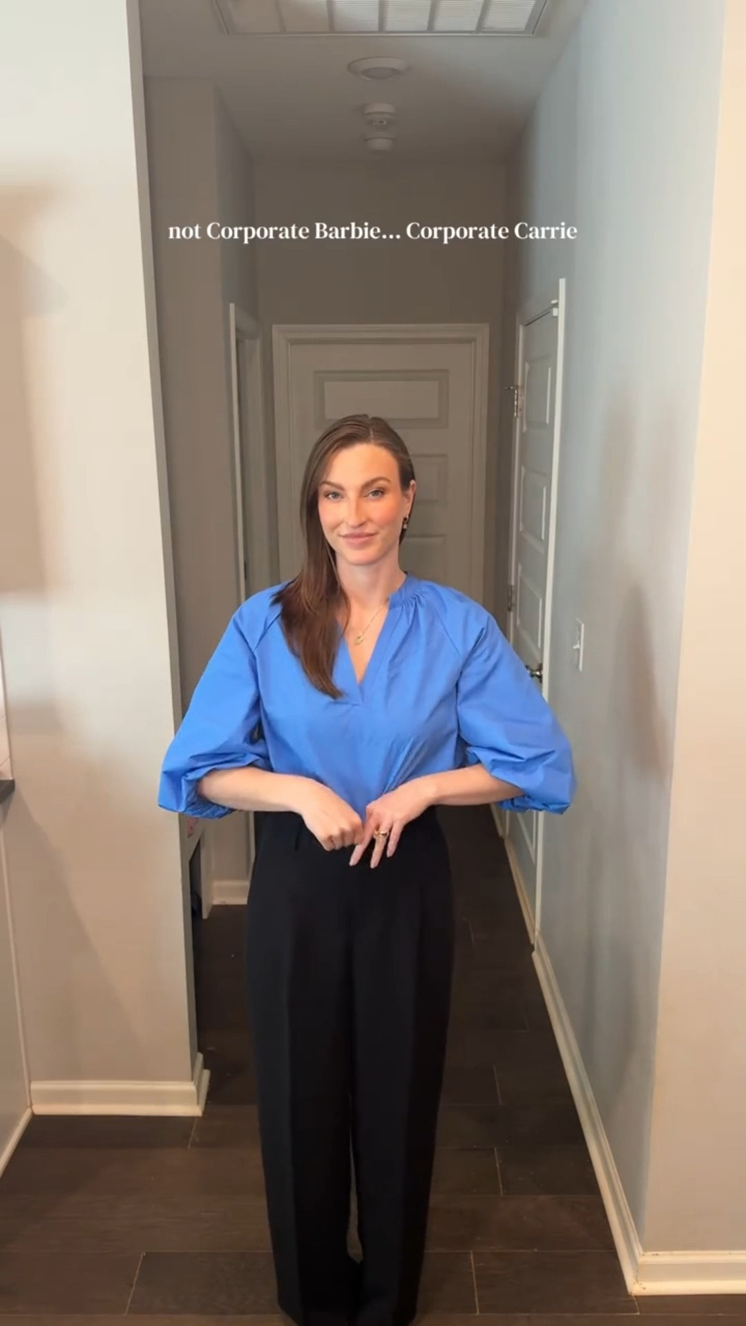 LOTS of questions about my shirt! This is the perfect outfit for your corporate job, church, interview, etc. So versatile, comfy, and affordable. 💙

#LTKootd #LTKTall #LTKWorkwear