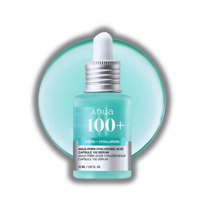 Anua PDRN Hyaluronic Acid Capsule Serum 100 Capsule | Hydration, Moisture Plumping effect, Natural color (1.01 oz) | Target