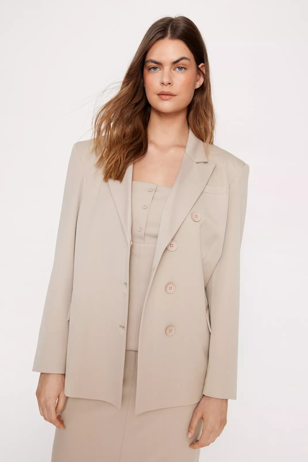 Premium Asymmetric Tailored Blazer | Nasty Gal UK (+IE)
