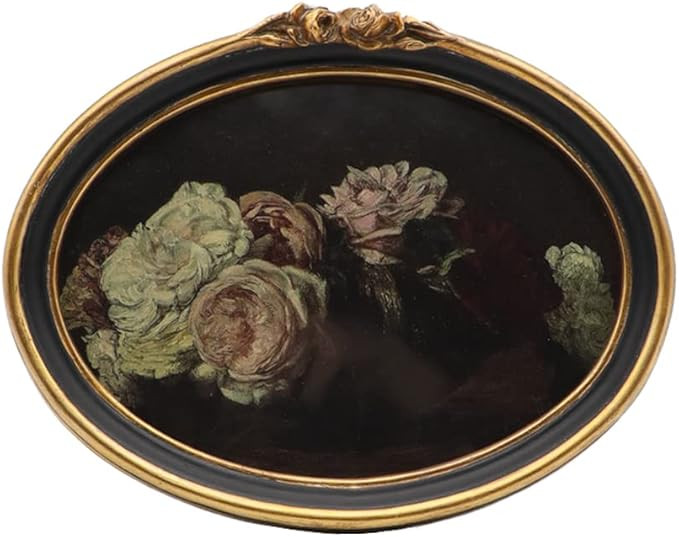 CISOO Vintage Oval Picture Frame 5x7 Antique Photo Frame Decorative Painting Table Top Display an... | Amazon (US)