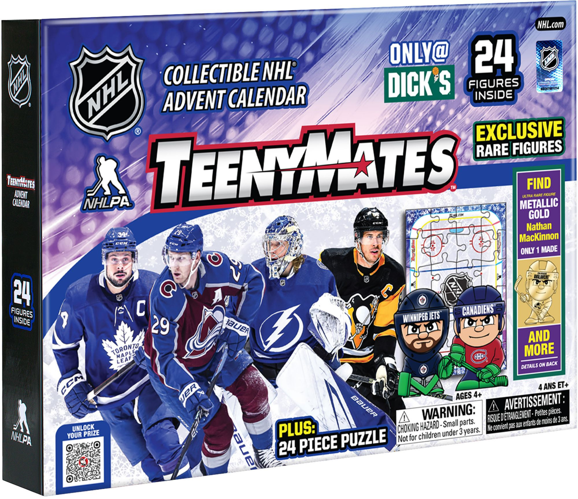 Party Animal TeenyMates 2026 NHL DSG Exclusive Advent Calendar - Rare Figures | DICK'S Sporting Goods