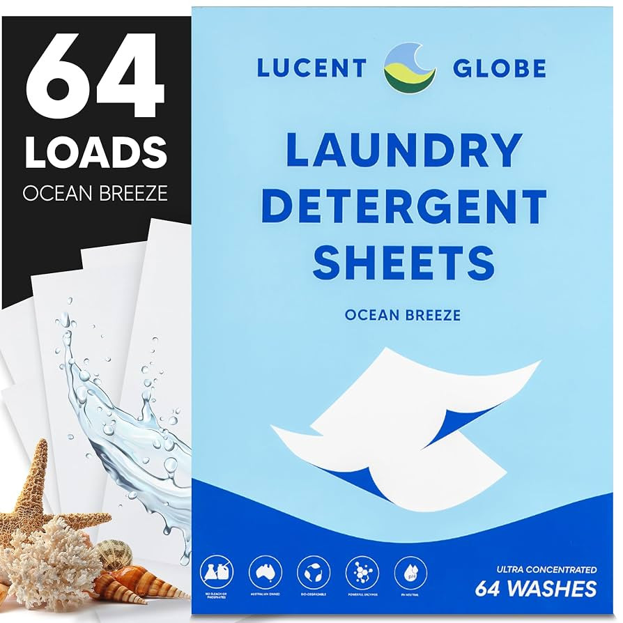 Laundry Detergent Sheets - Pre-Measured Laundry Sheets - Powerful Stain Removal - Gentle on Skin ... | Amazon (US)
