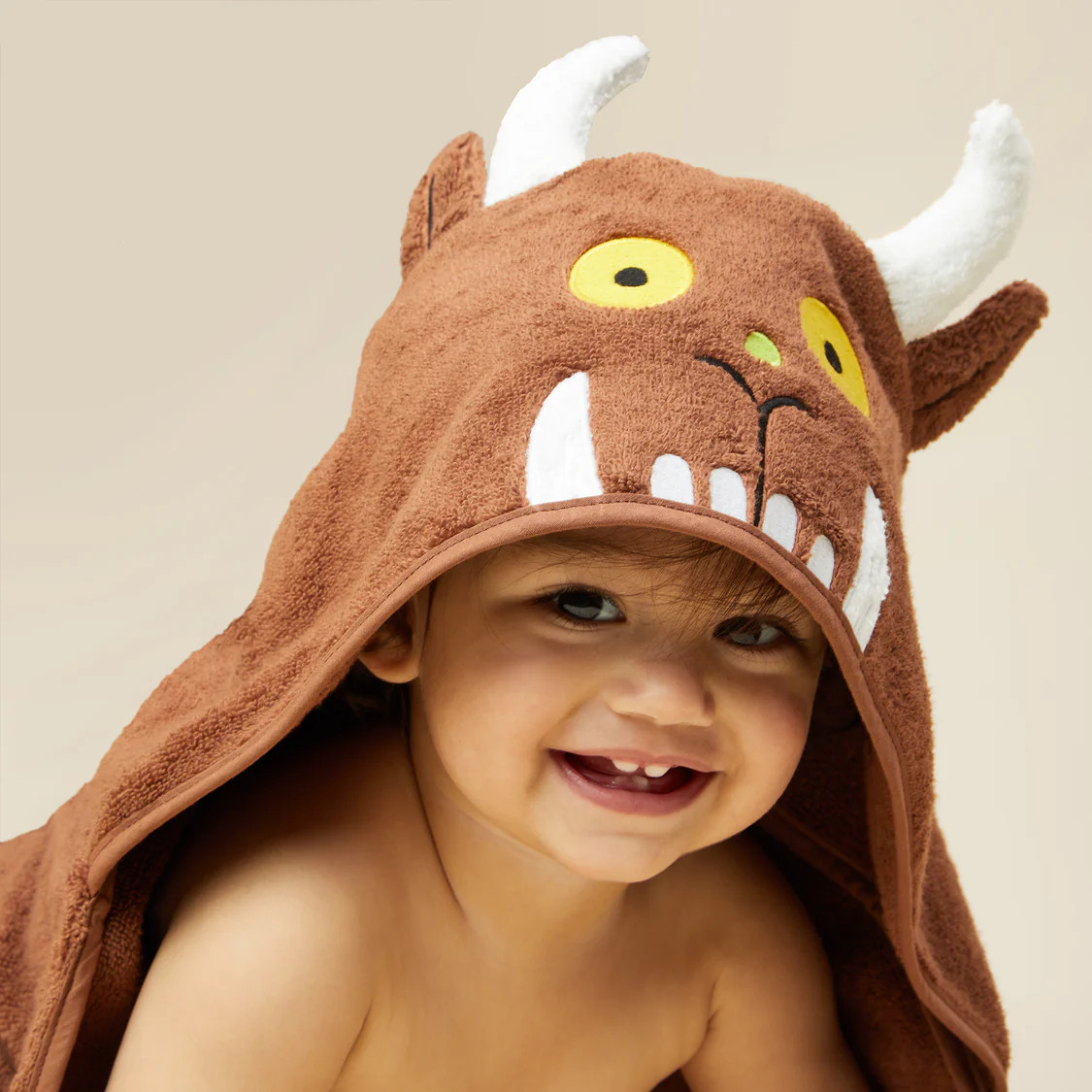 The Gruffalo Baby & Kids Hooded Bath Towel | Baby Mori (US)