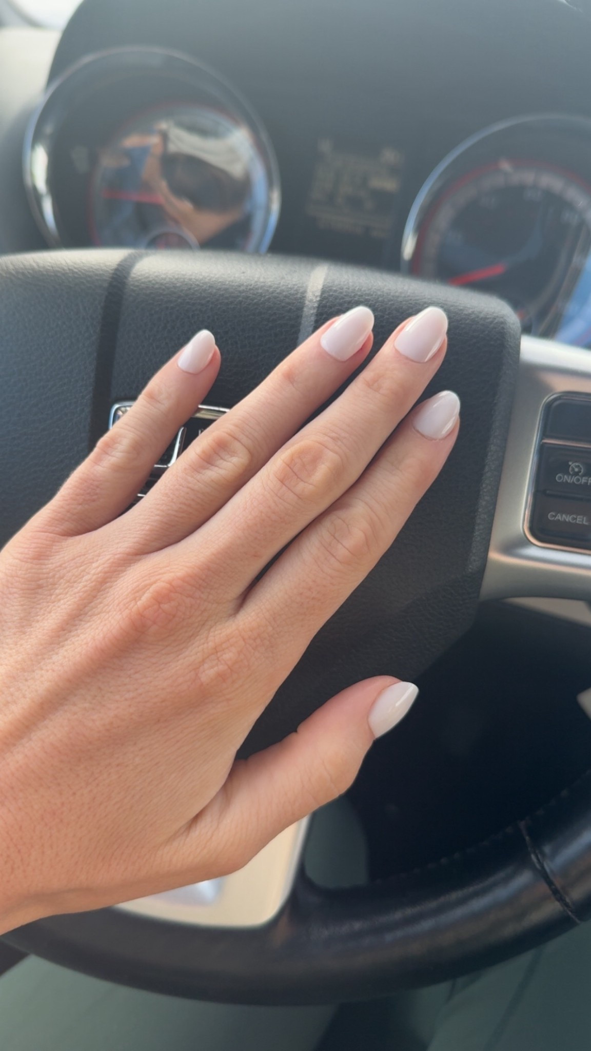 Glamnetics press on nails are my all-time favorite! They last around two weeks and are super sturdy. This is the color white swan. 

#LTKselfcare #LTKgrwm #LTKmomlife