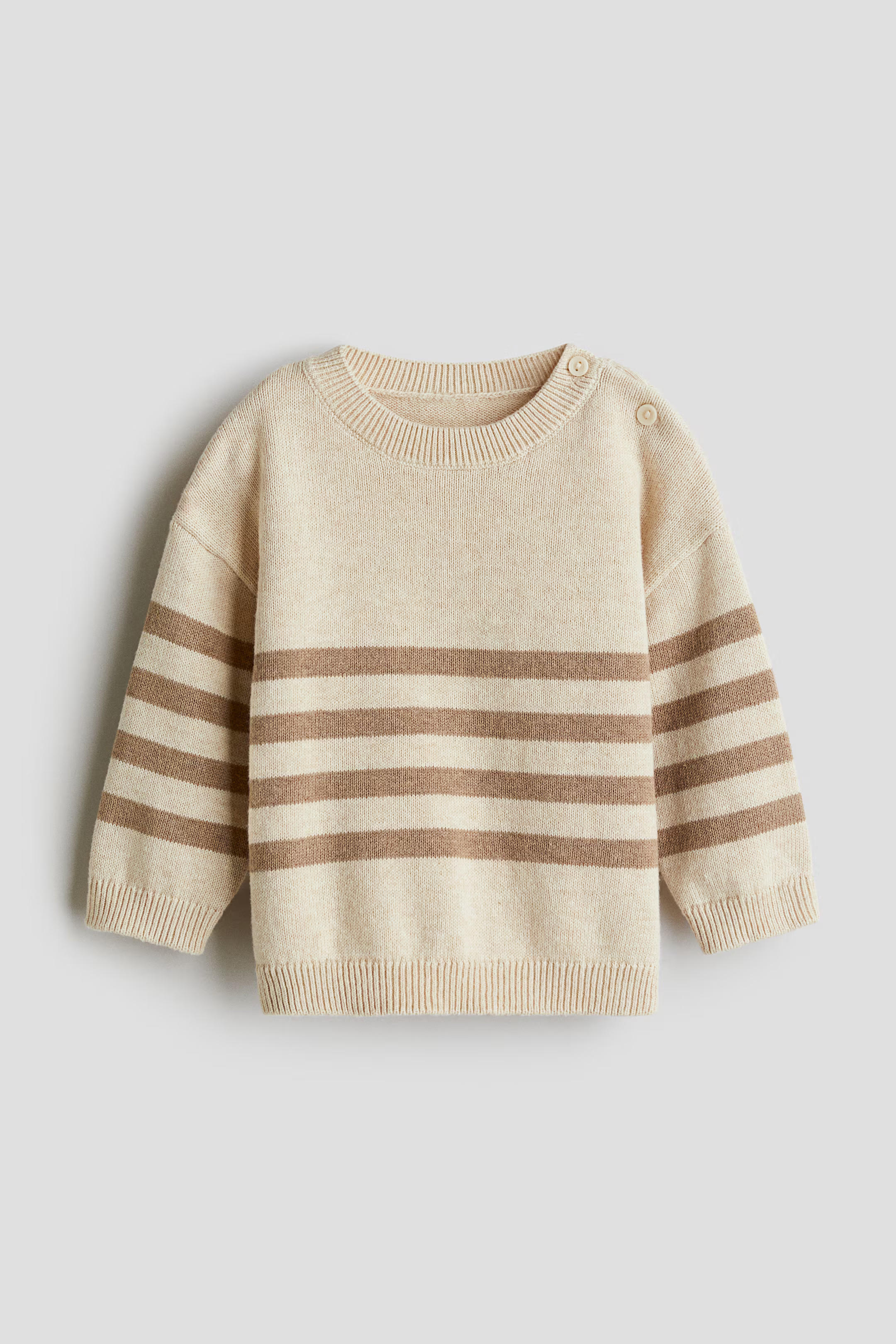 Jacquard-Knit Cotton Sweater | H&M (US + CA)