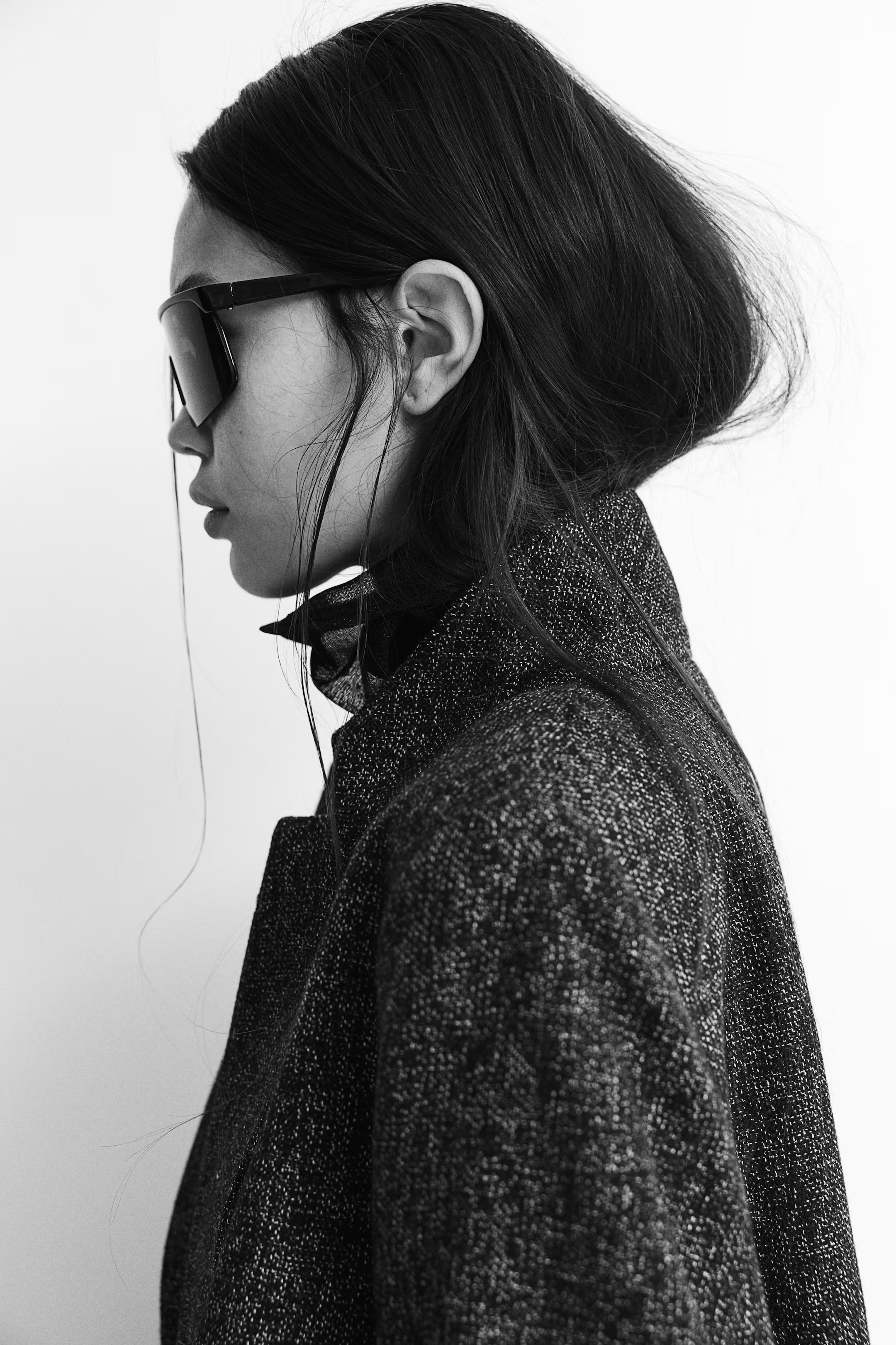 Gathered-Sleeve Jacket | H&M (US + CA)