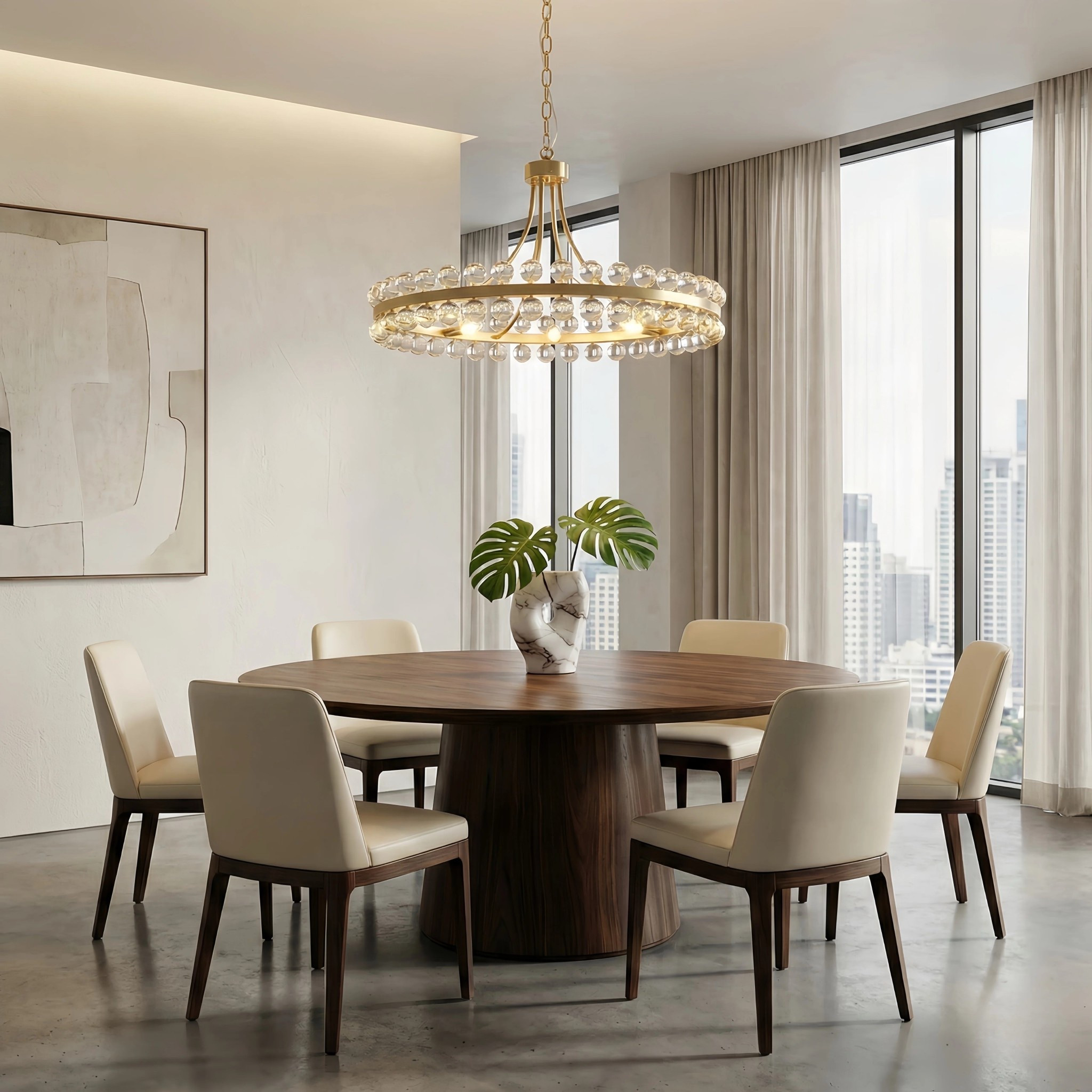 Inspired by European estates, this wagon wheel chandelier with crystal accents brings old-world elegance into a modern space ✨🏛️ On SALE and under $300.

Keywords:

* wagon wheel chandelier
* crystal chandelier
* european chandelier
* modern classic lighting
* 8 light chandelier
* dining room chandelier
* statement lighting
* elegant ceiling light
* european home decor
* dining room styling
* interior design inspiration
* luxury home lighting
* entryway lighting
* home upgrade ideas
* modern home decor
* curated interiors
* european interior style
* parisian apartment aesthetic
* old world elegance
* modern classic design
* quiet luxury decor
* timeless interiors
* soft glam aesthetic
* refined living

#LTKSeasonal #LTKHome #LTKSaleAlert