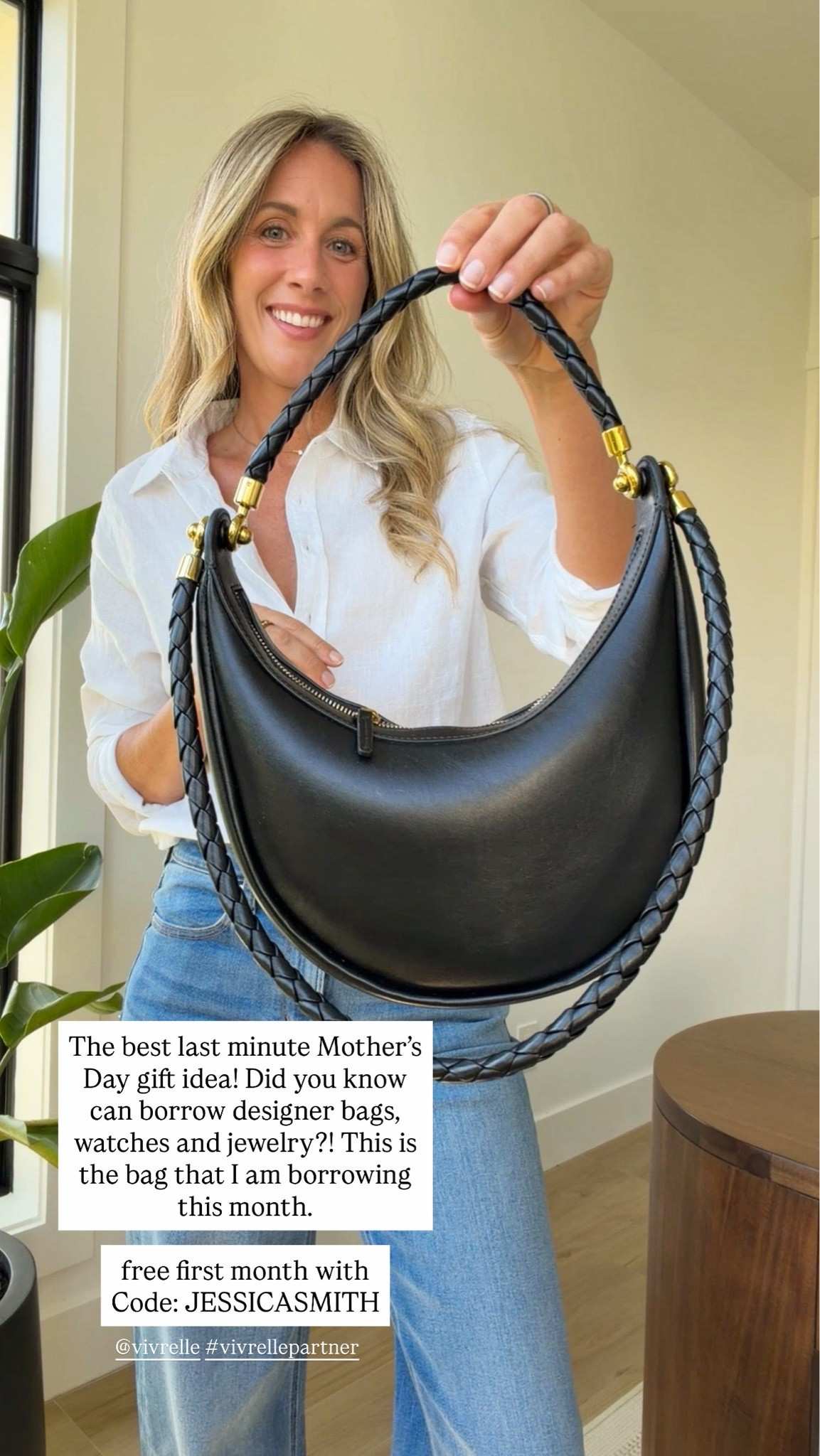 Last minute Mother’s Day gift idea! Memberhsip to borrow designer bags, jewelry and watches. Free first month code: JESSICASMITH #vivrellepartner

#LTKootd #LTKmomlife