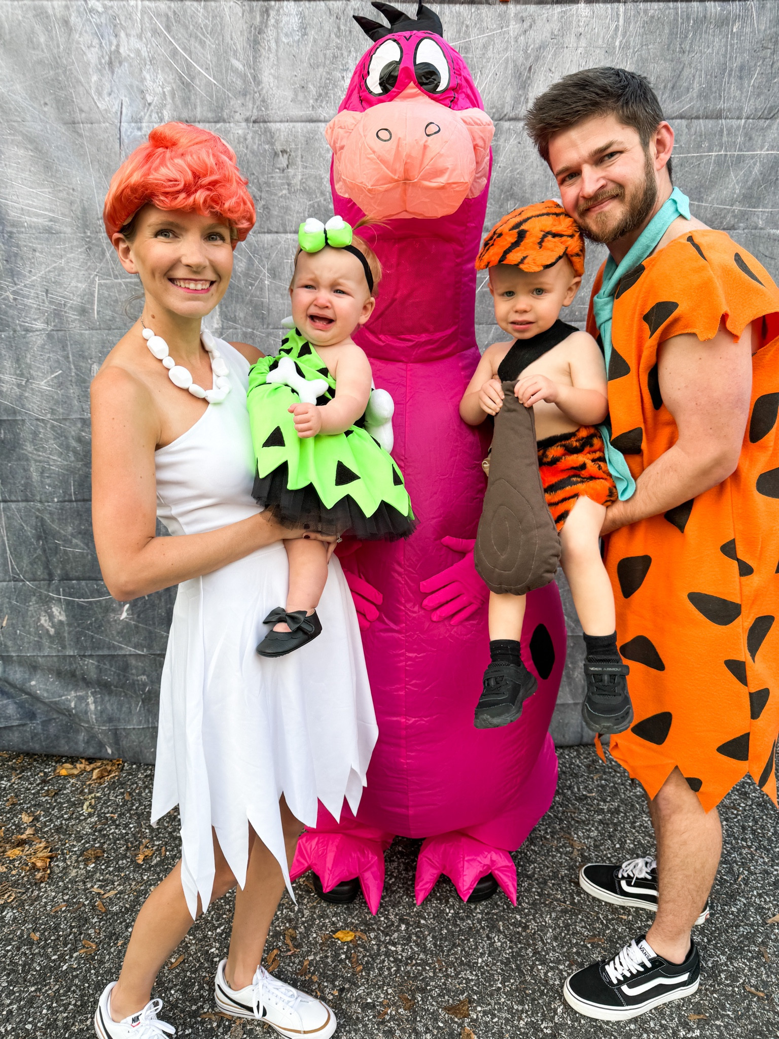Halloween family costume. The Flinstones  

#LTKFamily #LTKSeasonal #LTKKids