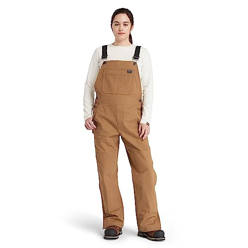 Timberland PRO Women's Gritman Bib Overalls, Dark Wheat, X-Large Tall | Amazon (US)
