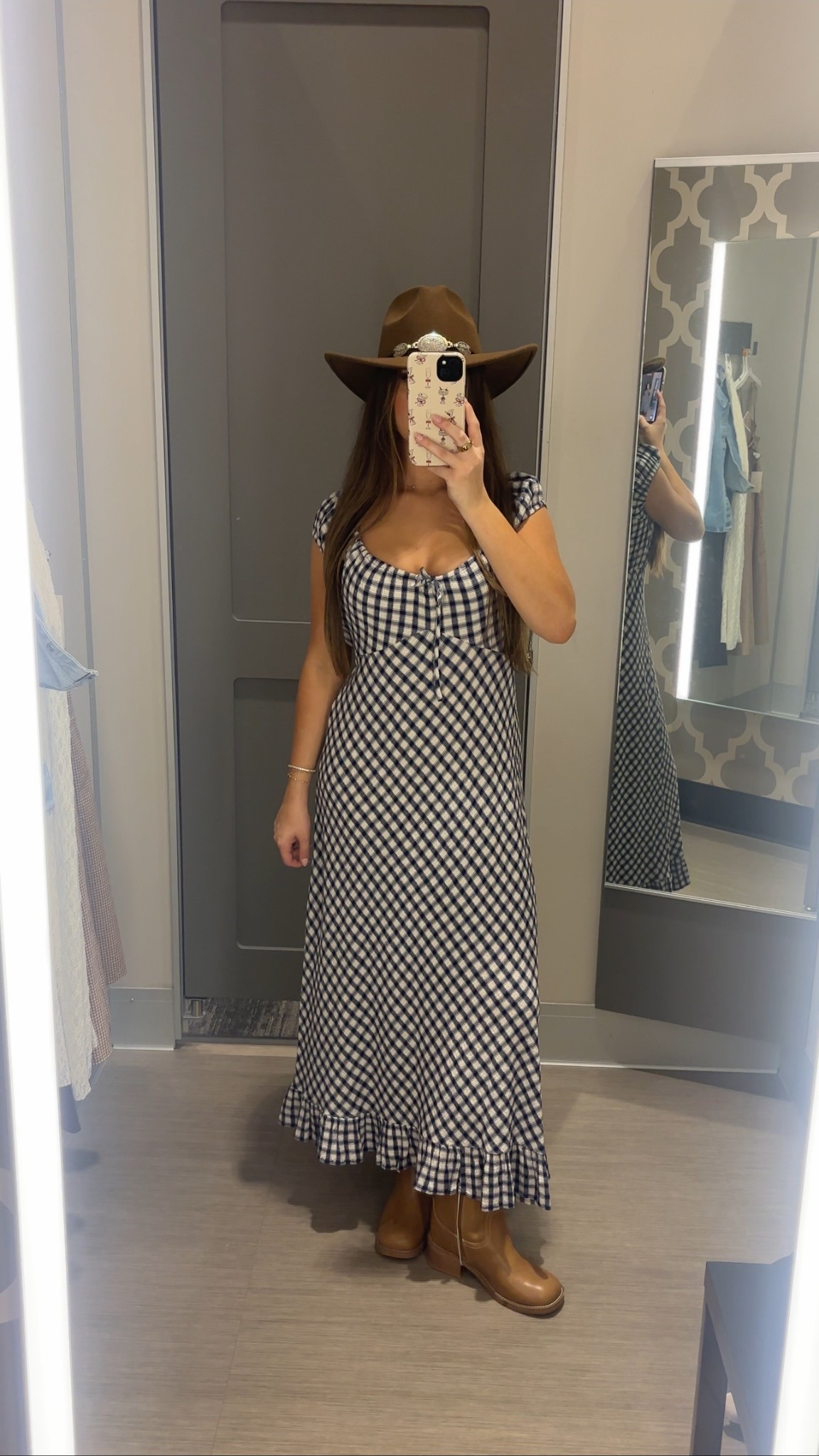 western fashion. western dress. target western collection. frye boot look alike. target boots. tall leather boots. 