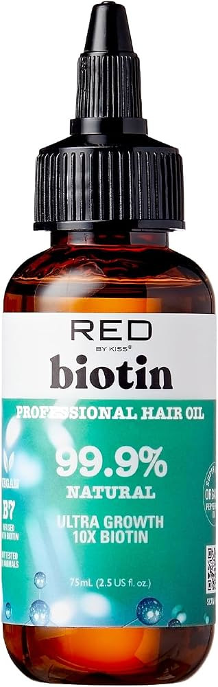 Red by Kiss Aceite profesional para el cabello 99.9% natural, mezcla de aceite vegano orgánico p... | Amazon (US)