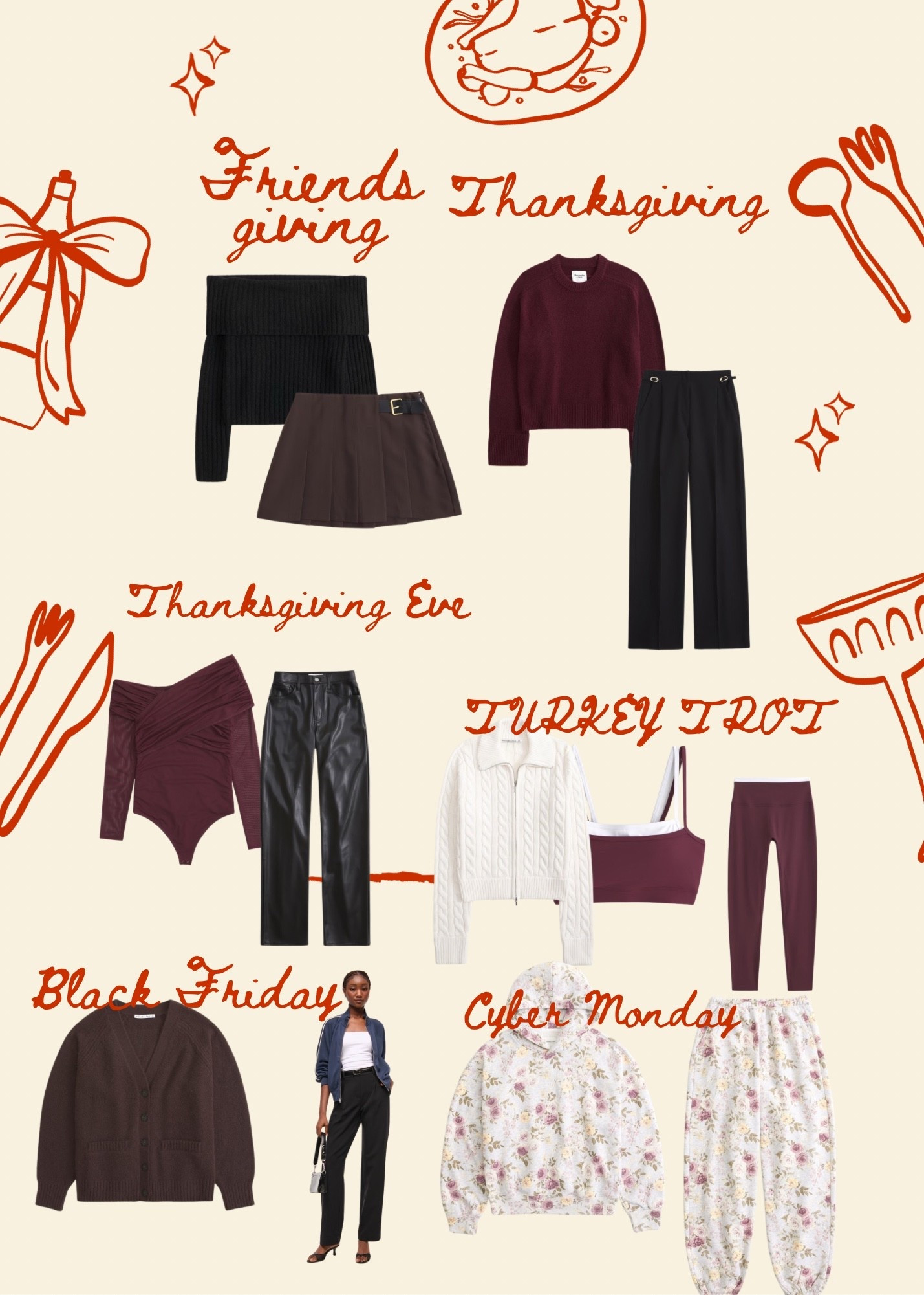 Thanksgiving week, Friendsgiving, Thanksgiving eve, Thanksgiving, Black Friday, Cyber Monday, Turkey Trot 

#LTKActive #LTKSeasonal #LTKCyberWeek