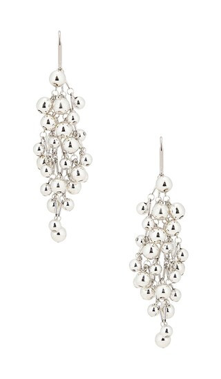 Long Earrings in Silver | Revolve Clothing (Global)