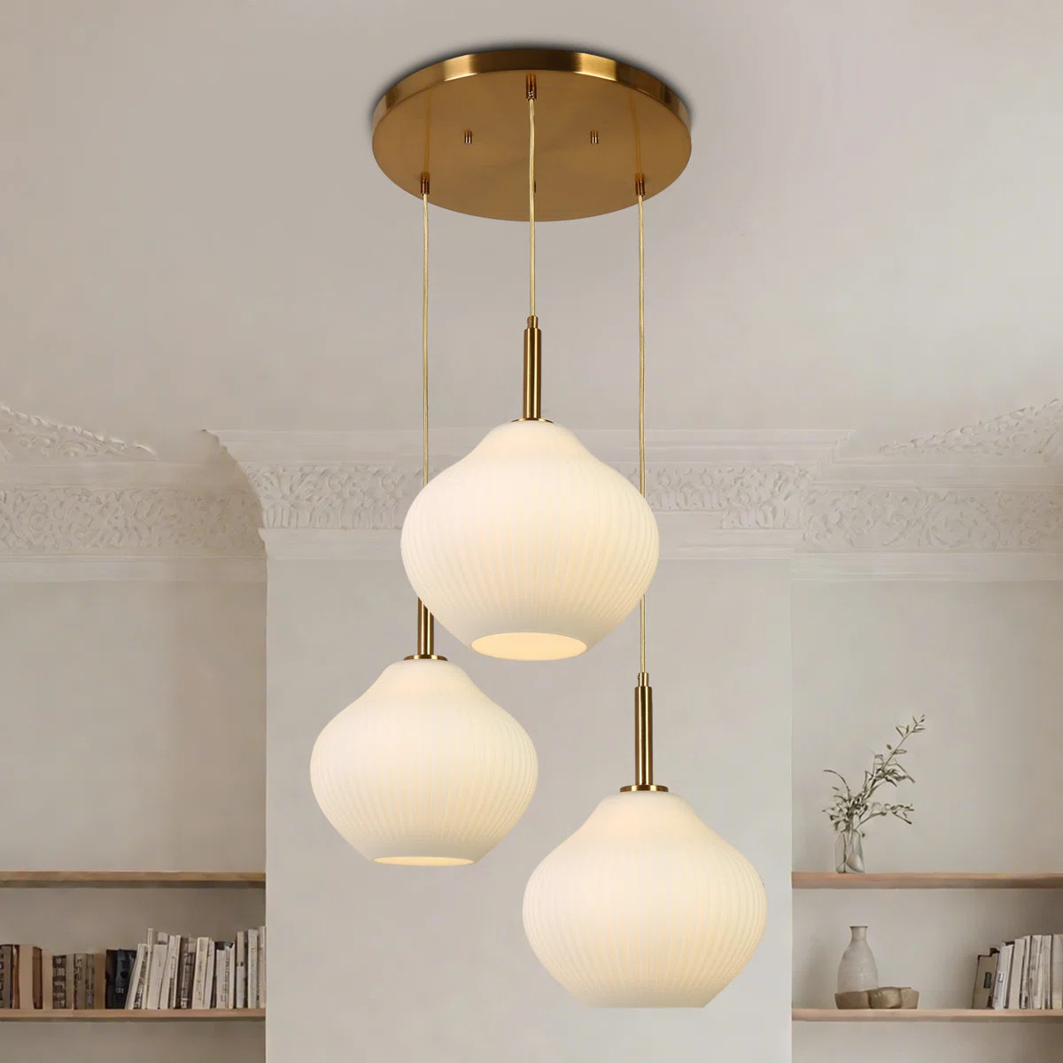 Ulah 3-Light Cluster Pendant Light | Wayfair North America