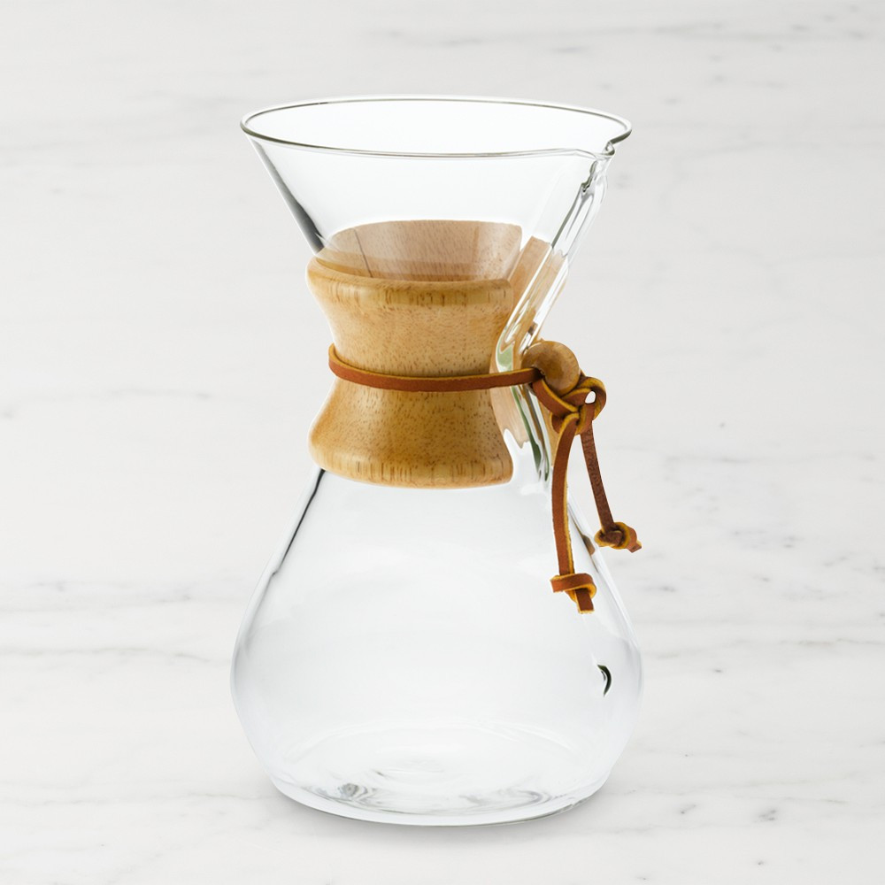 Chemex® Pour-Over Glass Coffee Maker with Wood Collar | Williams-Sonoma