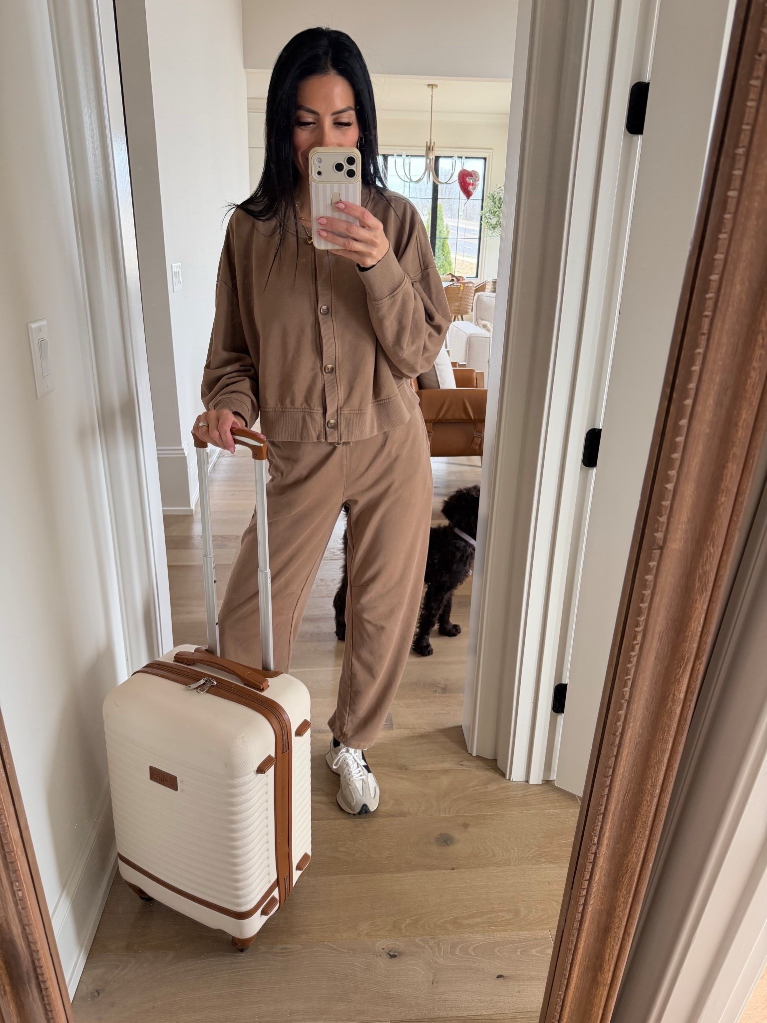 Travel ready! The comfiest set! 
The pants are barrel style and so comfy! Love the cardigan style for the top! 
I wear:
XS in pants 
M in top 



Travel, spring break outfits, airport, matching set, lounge wear, casual, comfort, Carla.bushey

#LTKootd #LTKTravel