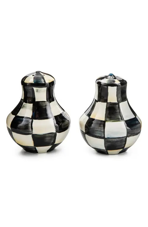 MACKENZIE CHILDS Courtly Check Salt & Pepper Shaker Set at Nordstrom | Nordstrom