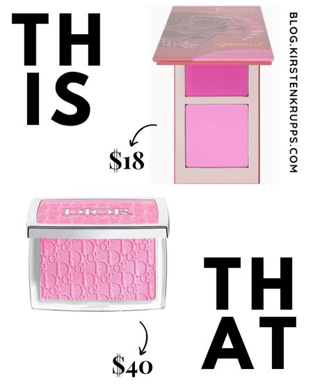 Dior Rosy Glow Blush 001 Pink vs Juvia's Place Blushed Duo Vol 4

#LTKfindsunder50 #LTKstyletip #LTKbeauty
