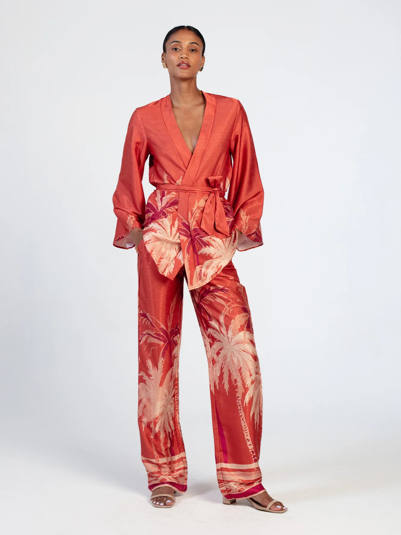 Leer Pants - Coco Terracota | Diarrablu