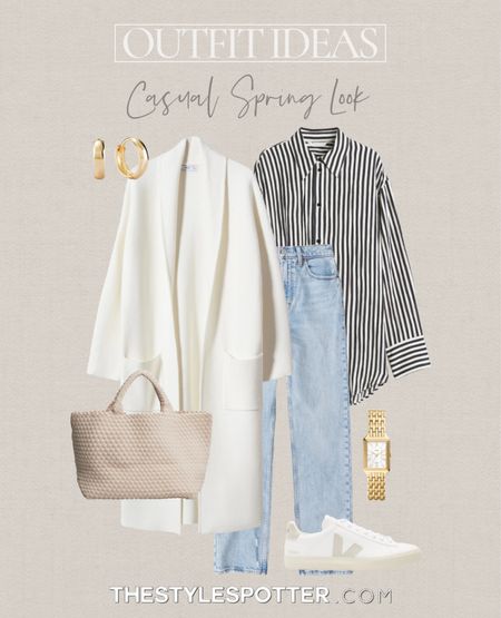 Spring Outfit Ideas 💐 Casual Spring Look
A winter outfit isn’t complete without an extra layer and soft colors. These casual looks are both stylish and practical for an easy spring outfit. The look is built of closet essentials that will be useful and versatile in your capsule wardrobe. 
Shop this look 👇🏼 🌈 🌷


#LTKFestival #LTKSeasonal #LTKFind