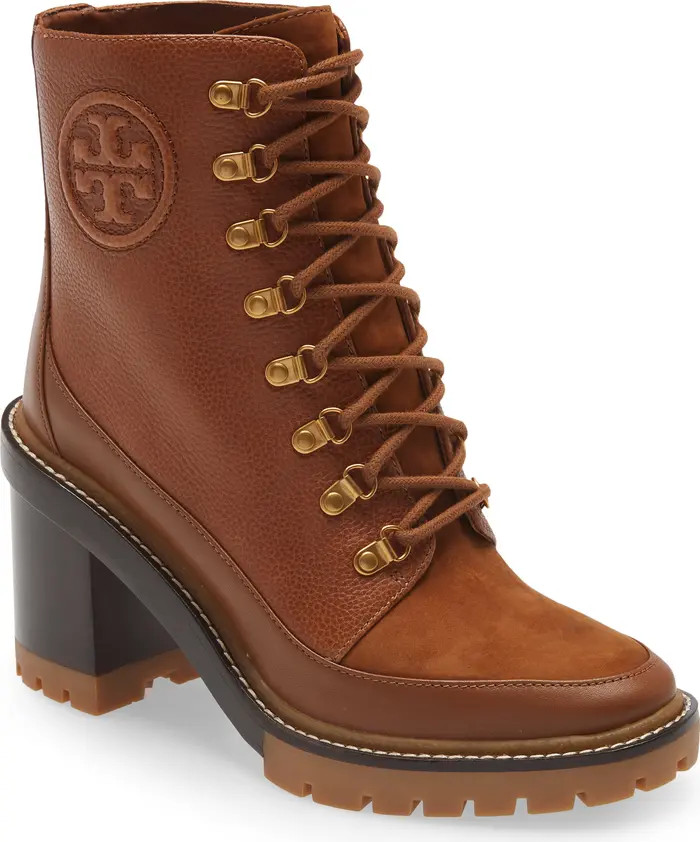 Miller Mixed Materials Lug Sole Boot | Nordstrom